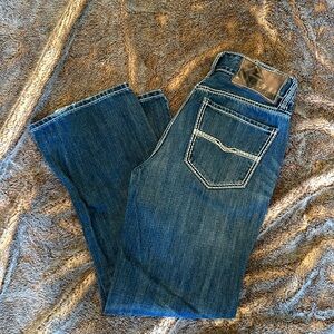 Rock & Roll Denim Jeans Relaxed Straight Leg 28/30